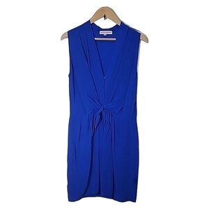 Amanda Uprichard 100% silk tie front dress size L